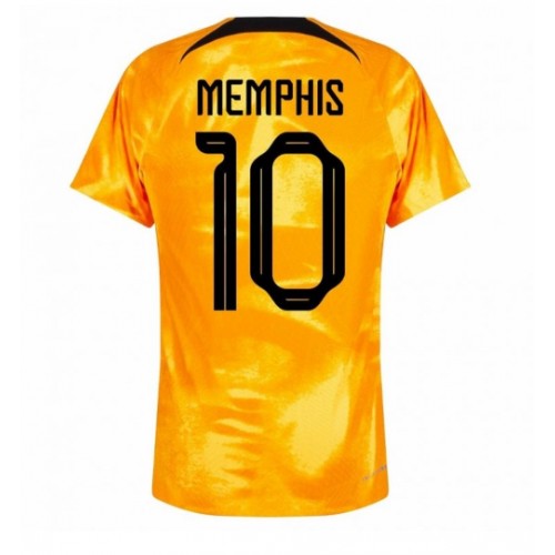 Nederland Memphis Depay #10 Hjemmedrakt VM 2022 Kortermet Nederland Memphis Depay #10 Hjemmedrakt VM 2022 Kortermet